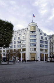 Louis Vuitton store in Paris