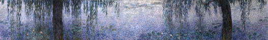 Les Nympheas by Claude Monet - Musee de l Orangerie in Paris