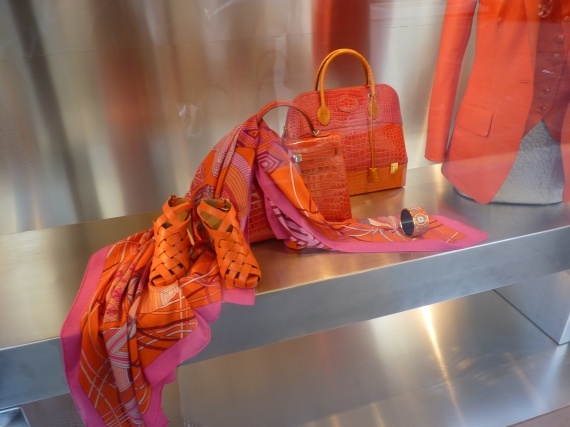Herms shop in Paris, France