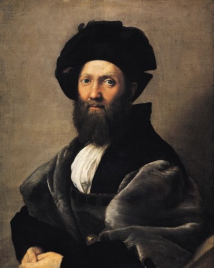 Musée du Louvre : Portrait de Baldassare Castiglione de Raphaël