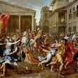 <p><b>Musée du Louvre : </b>L'enlèvement des Sabines par Nicolas Poussin</p>