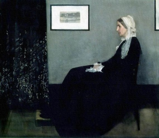 Orsay Museum: Whistler's Mother, a portrait of the artists mother,James McNeill Whistler