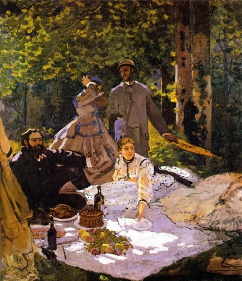 Orsay: Le déjeuner sur l'herbe, Claude Monet