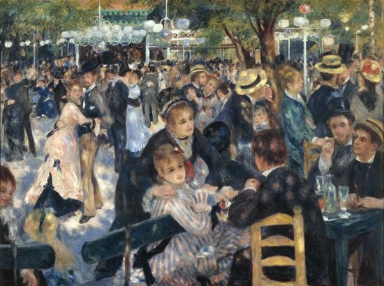 Orsay Museum: Le Moulin de la Galette, Pierre-Auguste Renoir