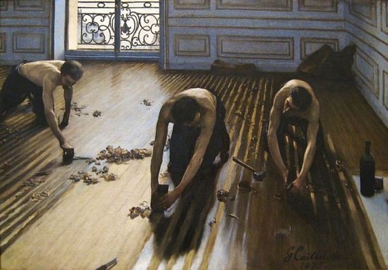Orsay: Les raboteurs de parquet, Gustave Caillebotte