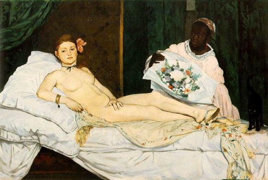 Orsay Museum: Olympia, Edouard Manet 