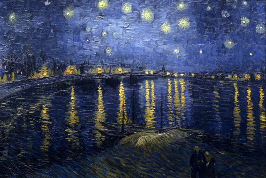 Orsay Museum: Starry Night Over the Rhone, Vincent van Gogh
