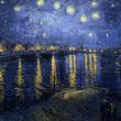 <p><b>Orsay Museum:</b> Starry Night Over the Rhone, Vincent van Gogh</p>