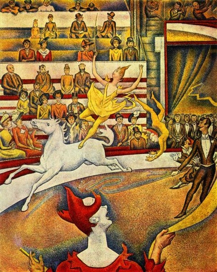 Orsay Museum: The Circus, Georges Seurat