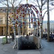 <p><b>The Palais-Royal</b>, Paris: <i>Metro station</i>&nbsp;in Place Colette, by <i>Jean-Michel&nbsp;Othoniel</i></p>