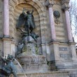 <p><b>Saint-Germain-des-Prés:</b> Place Saint-Michel</p>