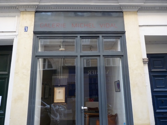 Saint-Germain-des-Prés: Rue des Beaux-Arts Galerie Michel Vidal