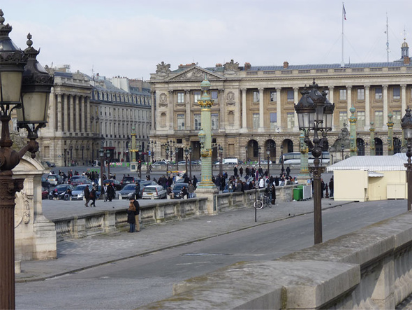 Concorde Square In Paris France Place De La Concorde