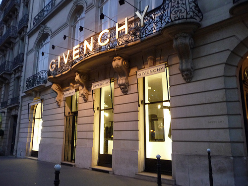 Givenchy  Shopping in La Madeleine, Paris
