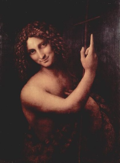 Louvre Museum: Saint-Jean-Baptiste, Leonardo da Vinci