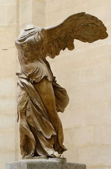 Louvre Museum: The Nike of Samothrace