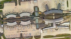 Charles de Gaulle airport in Paris