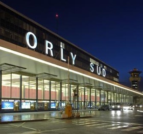 Orly Airport in Paris